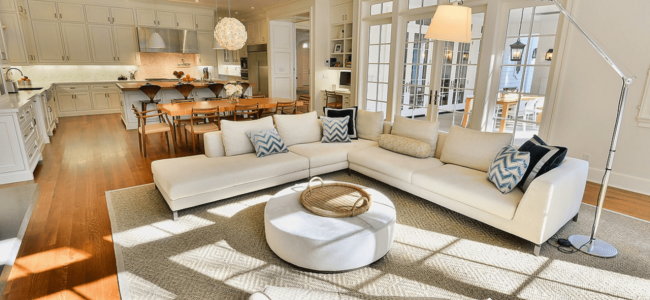 Open living concept room ideas furniture stunning demarcate